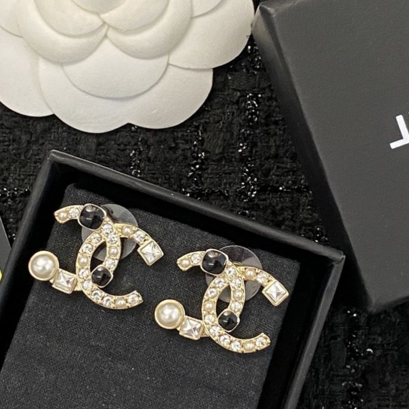Ch*el earrings